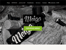 Tablet Screenshot of cervezasmeiga.com